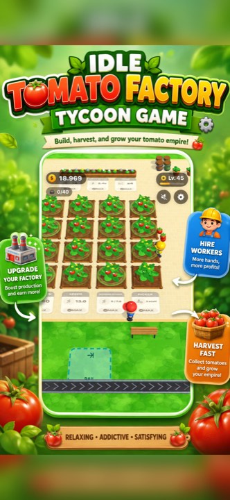 Tomato Tycoon oyun içi ekran görüntüsü 1