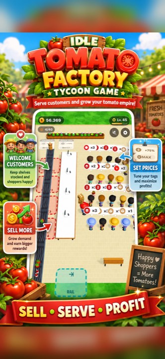Tomato Tycoon oyun içi ekran görüntüsü 6